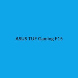 ASUS TUF Gaming F15 — i5-12500H, RTX 3050, 144Hz